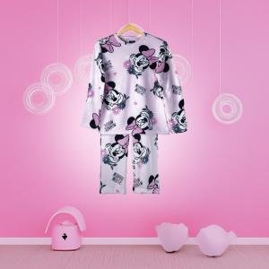 Minie Mouse Printed Full Sleeves Pajama Set