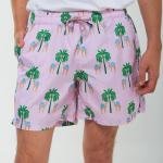 OASIS Tropical Palm Camel Swim Shorts