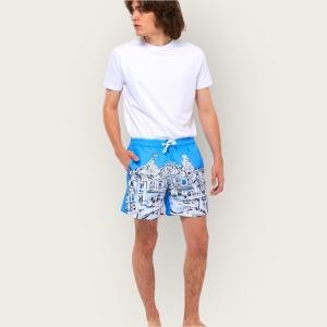 شورت سباحة موناكو بتصميم ساحلي أنيق ومريح