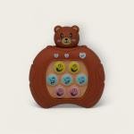 Bear Face Bubble Memory Toy
