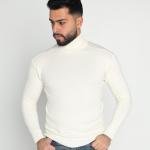 Men's Classic Turtleneck Knit Pullover Sweater Topwear