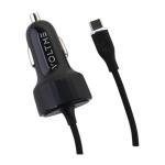 شاحن سيارة كازو 60 سي سي 60 واط 2 منافذ