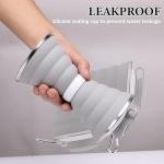 Collapsible Silicone Water Bottle - Portable & Leakproof