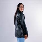 Women's Leather Jacket with Fur Inside