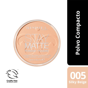 Rimmel London Stay Mat Pressed Pwd 005 Silky Beige