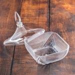 Luxurious Glass Candy Jar with Lid 