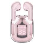 T6 True Wire Less Stereo Earbuds Pink Lotus