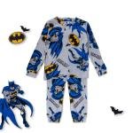 Batman printed long-sleeved pajama set