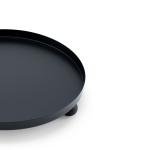 Round Elevated Serving Tray with Ball Feet