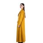 Women's Formal Overcoat Large Flap Pockets 