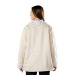 Women's Button Up Faux Fur Lined Winter Coat