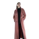 Women's Casual Lape Collar Long Coat With Pockets