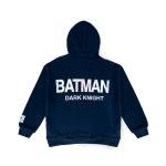 هودي بطبعة شعار باتمان دارك نايت من الأمام والخلف