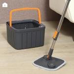 Miralux 360° Rotating Flat Mop & Bucket Set