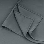 شال قطن وشيفون بحواف مخيطة – رمادي طحلبي