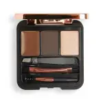Revolution Brow Sculpt Kit Dark Brown