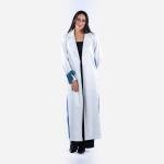 Women's Two-Tone Long Coat