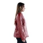 Women's Faux Leather Zip-Up jacket