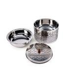 Luxury Indian Laser-Cut Warmer with water & food container