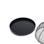 Metal Food Cover with Tray – Modern Wire Dome Cloche