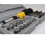 مجموعة مفكات متعددة الوظائف بمقبض قابل للتعديل