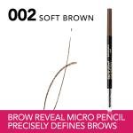 Bourjois Twist Brow Reveal Micro Pencil Soft Brown 002