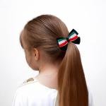Kuwait National Flag Girls Bow Hair Clip