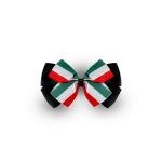 Kuwait National Flag Girls Bow Hair Clip