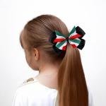 Kuwait National Flag Girls Bow Hair Clip