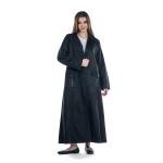 Long Trench Coat with Flap Pockets