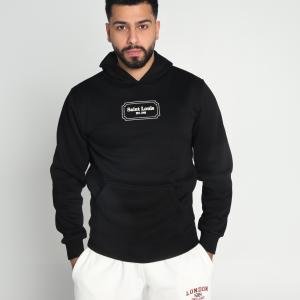 Hooded jacket, printed on the front