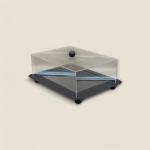 Large Acrylic Cake Display Box