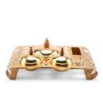 Luxury Indian Laser-Cut Date Serving Tray