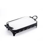 Ornate Rectangular Porcelain Dessert with handles