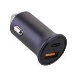 Voltme Cazo 20 CA Car Charger (20W) Metalic Blue