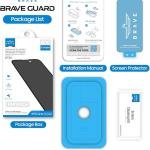 حامي الشاشة Brave Guard ثلاثي الأبعاد لجهاز iPhone 15 Pro Max