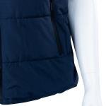 Plain Sleeveless Puffer Jacket