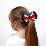 Kuwait National Flag Girls Bow Hair Clip