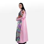 Women's Colorfull Multi Patterned Warm Bisht 