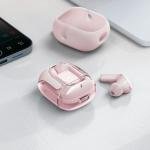 T6 True Wire Less Stereo Earbuds Pink Lotus