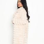 Women's luxury fur winter coat