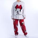 Girl's Long Sleeve T-shirt pajama set - Minnie Mouse