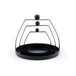 Set of Metal Trays with Handles