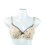 Padded Bra Without Wire-Flowery
