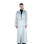 ترنش كوت طويل أوفر سيز بجيوب جانبية