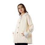 Women's Button Up Faux Fur Lined Winter Coat