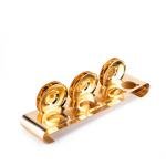 حامل شموع فاخر من الستانليس ستيلبتصميم ليزر