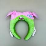 Plush Cartoon Character Travel Neck Pillow for Kids