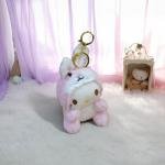 Bunny Costume Plush Keychain Doll
