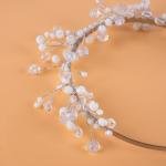 إكليل الرأس فلورال فروست تصميم زهري أنيق، مريح وعصري